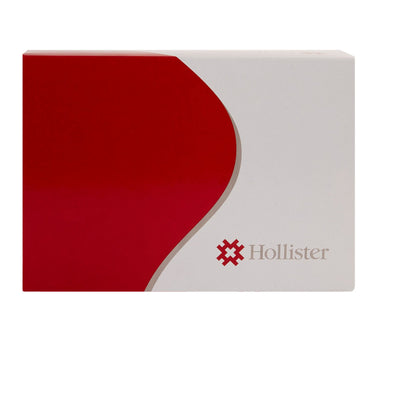 New Image™ Two-Piece Ultra-Clear Urostomy Pouch, Flange, Red Match