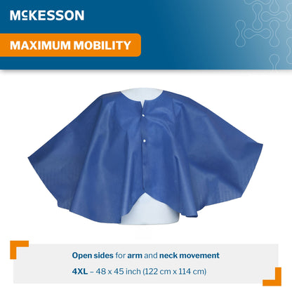 McKesson Poncho Exam Cape, 4X-Large