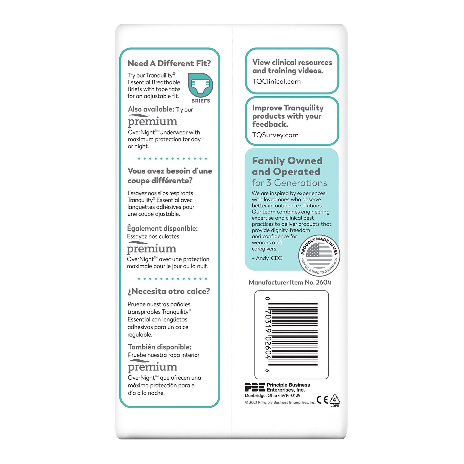 Select® Heavy Protection Absorbent Underwear