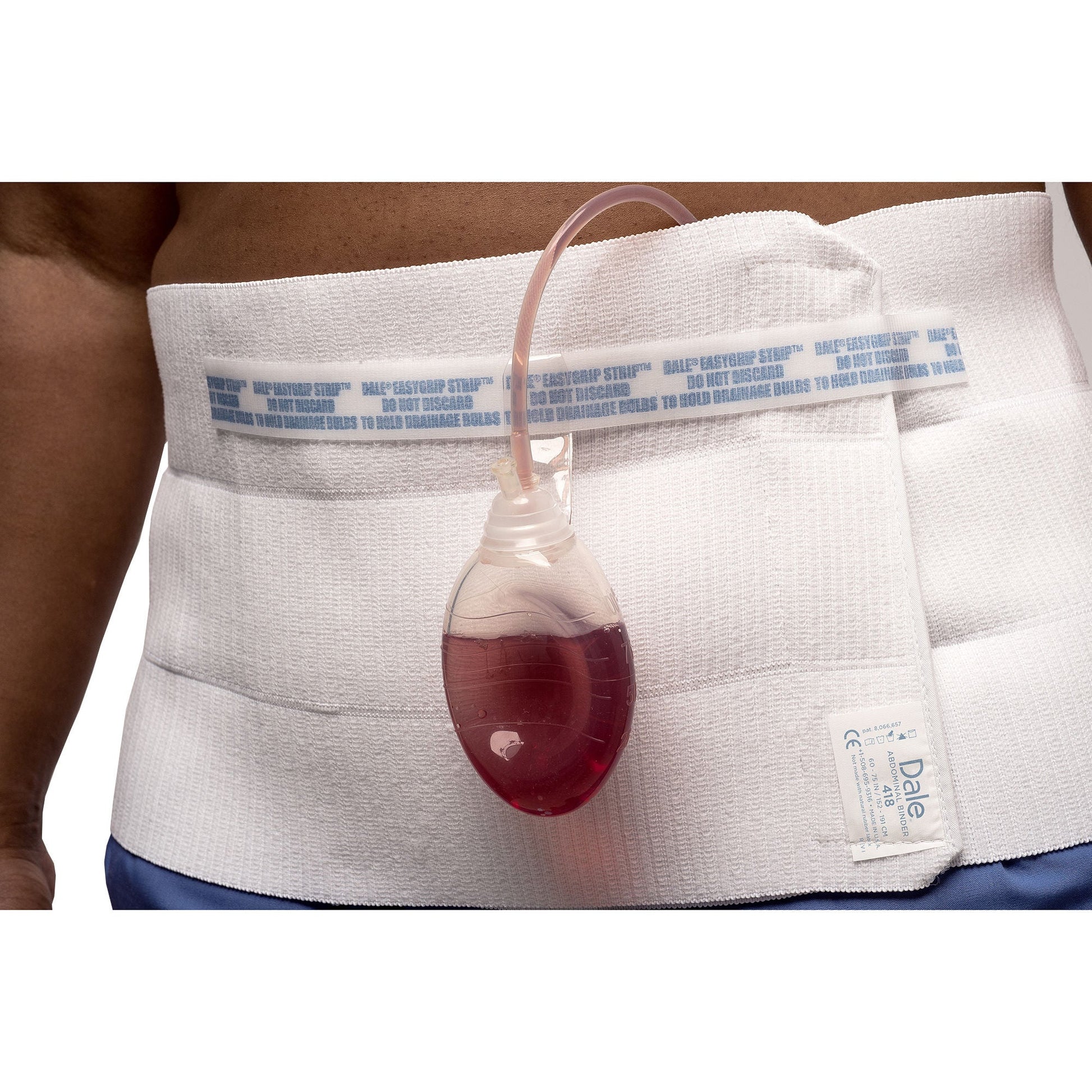 Dale® 3 Panel Abdominal Binder with EasyGrip™ Strip, 30 – 45 Inch Waist