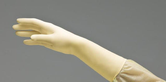 Sterile DermAssist® Latex Surgical Gloves, Ivory