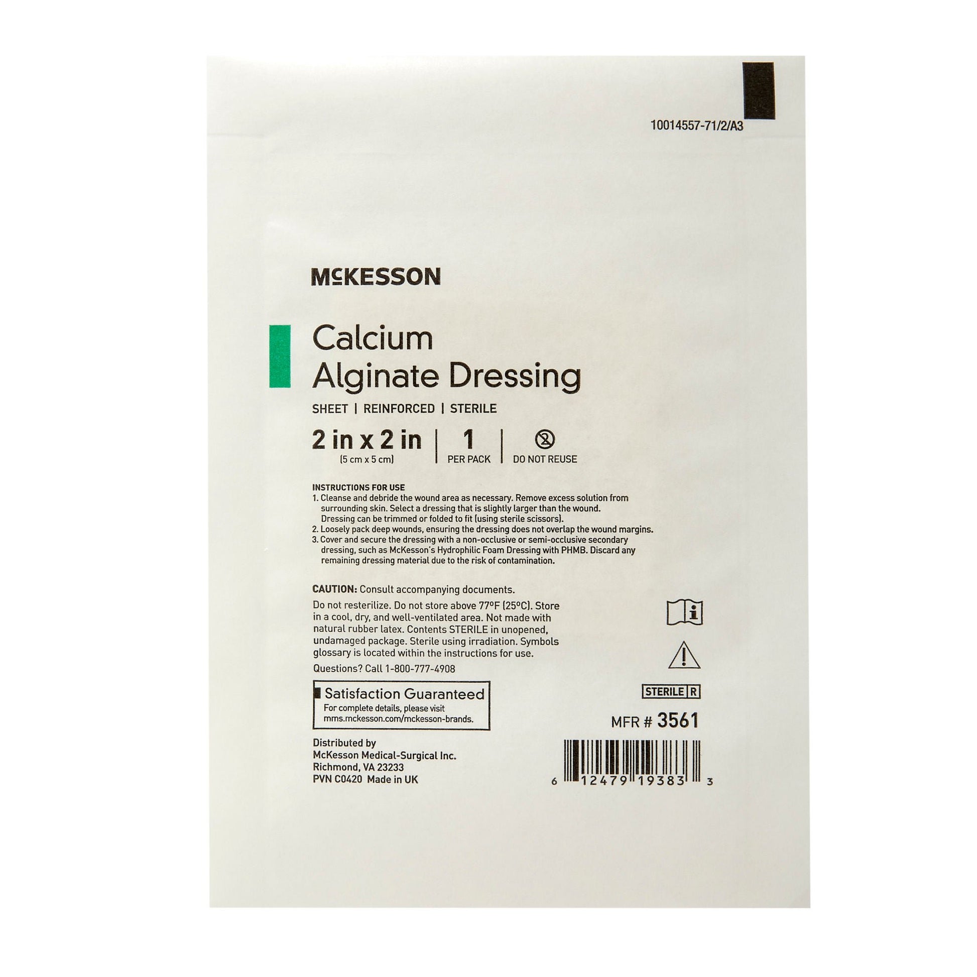 McKesson Alginate Dressing
