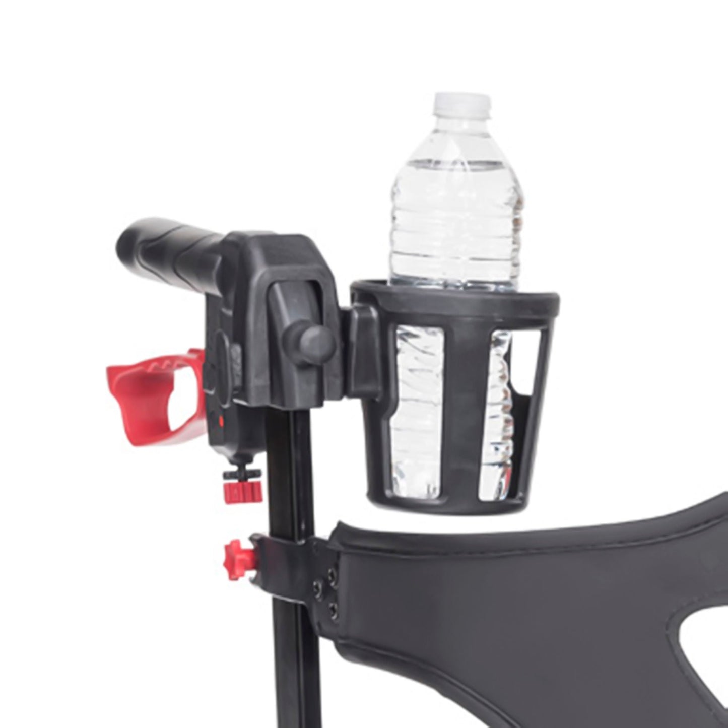 drive Nitro Sprint 4 Wheel Rollator Red Folding Aluminum Frame