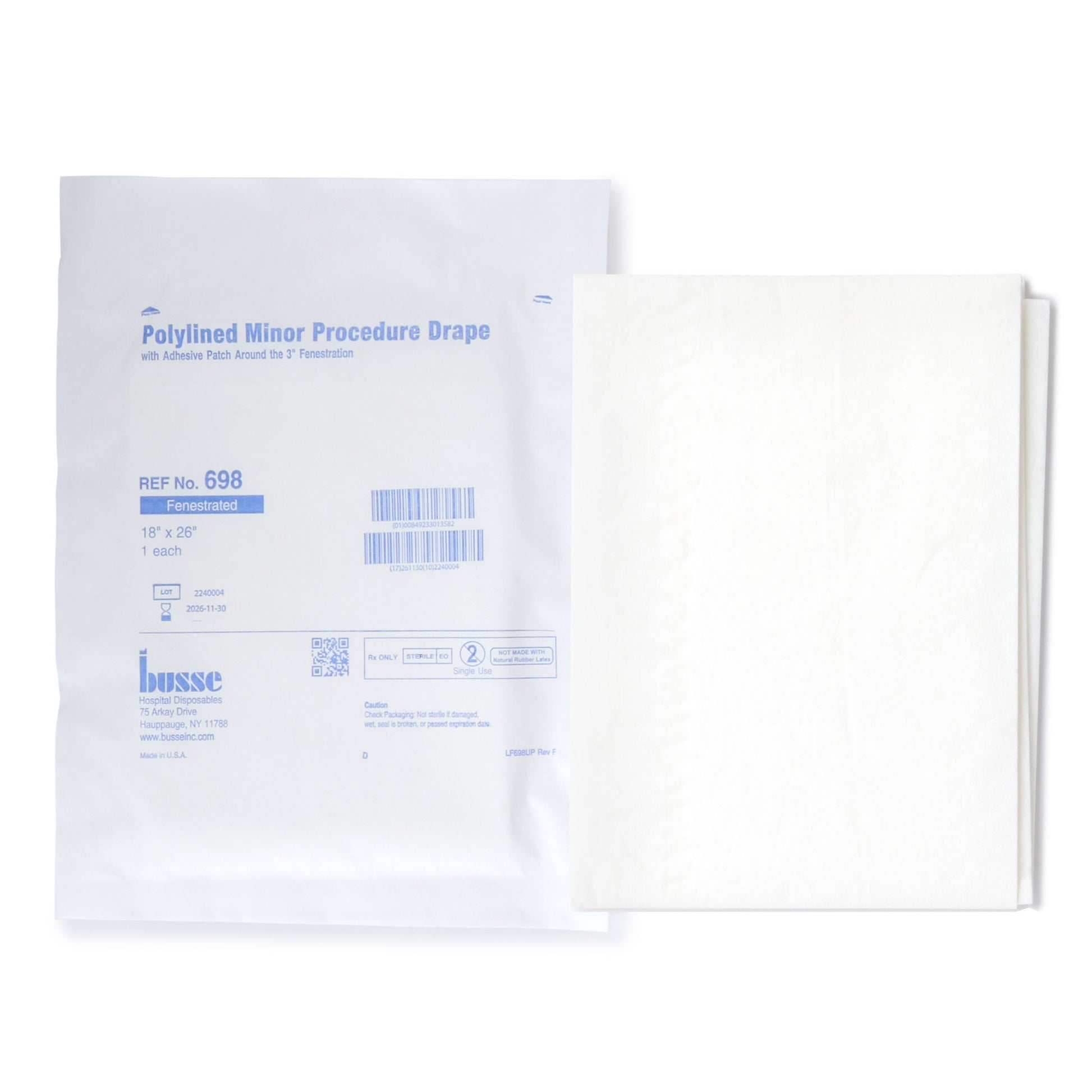 Busse Hospital Sterile Minor Procedure Surgical Drape