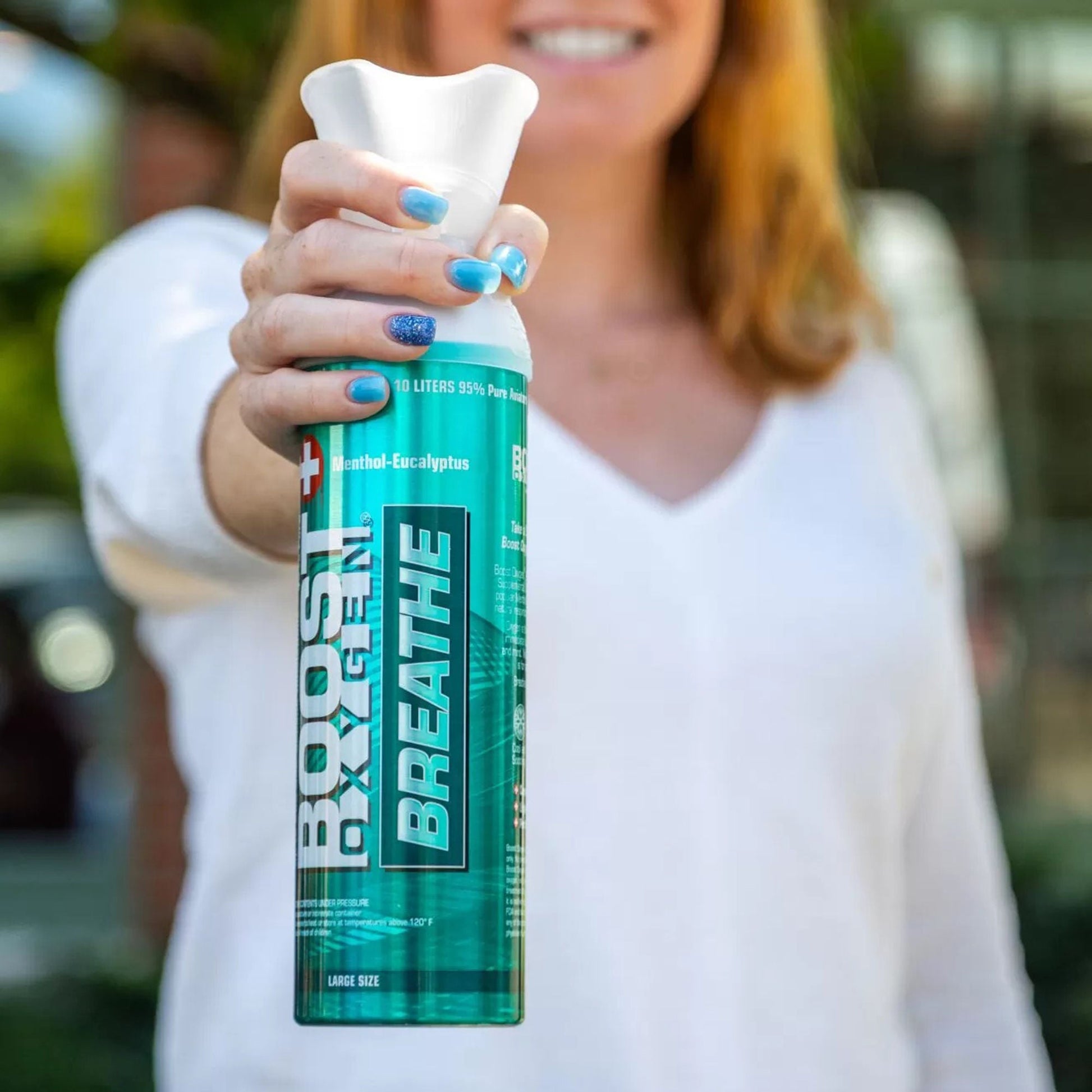 Boost Oxygen® for Respiratory Support, Menthol-Eucalyptus Aroma