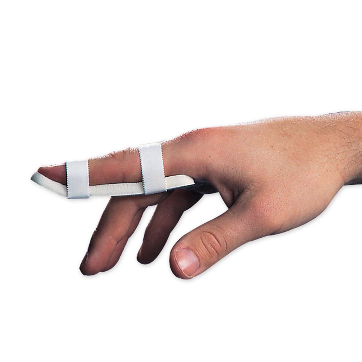 Plastalume Finger Splint Adult Without Fastening Left Hand White