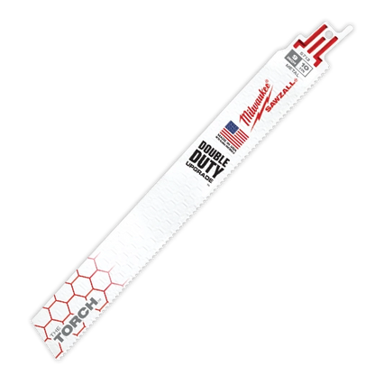 Milwaukee 9" 10 TPI TORCH SAWZALL Blade for Thick Metal (5 PK) 48-00-5713 | 9 in Blade Length, 5-Piece
