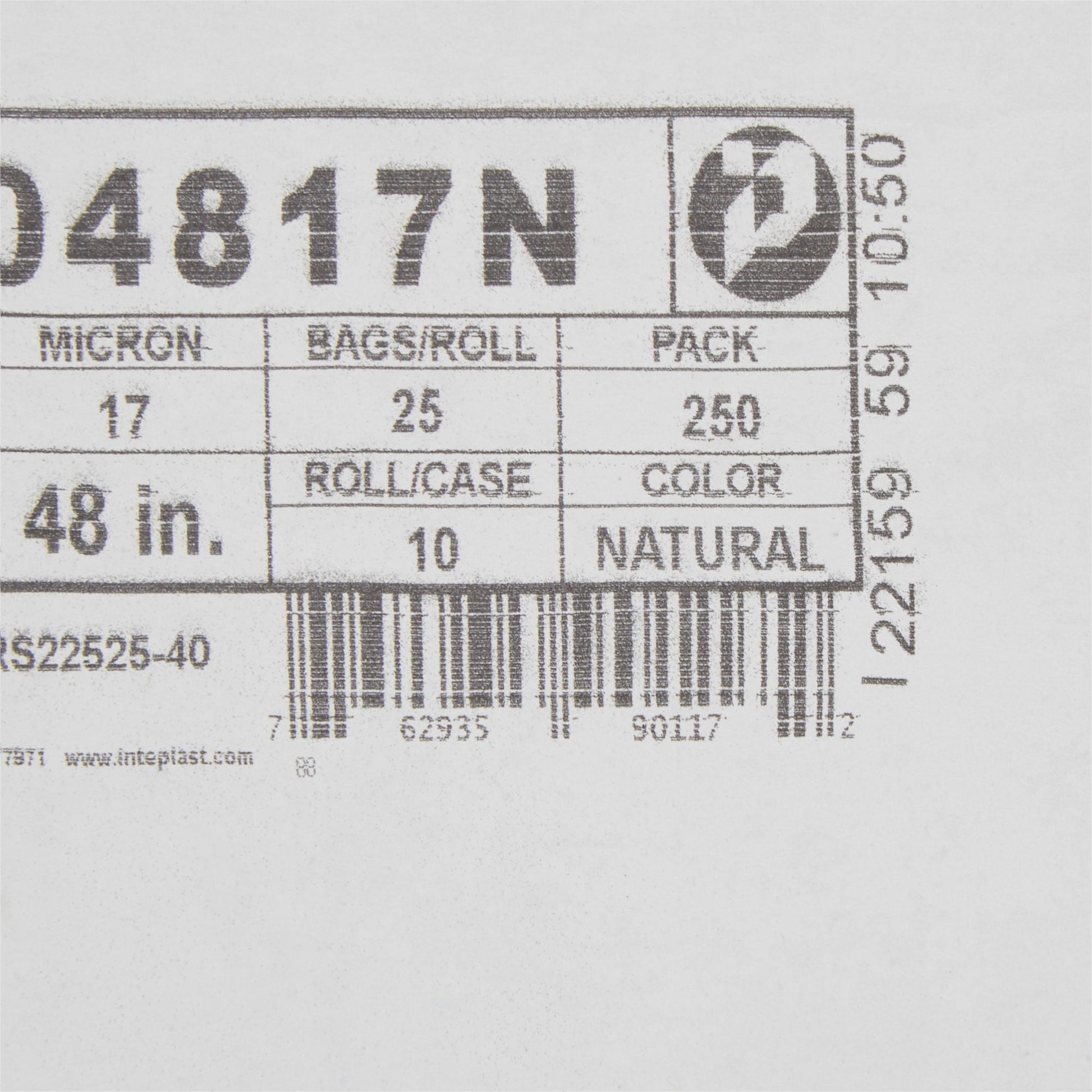 McKesson Extra Heavy Duty Trash Bag, Clear