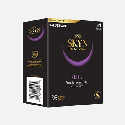 LifeStyles Skyn® Elite Nonlatex Lubricated Condoms, Ultra Thin, Ultra Soft