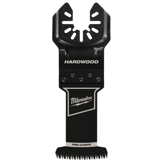 Milwaukee 1-3/8” High Carbon Steel Precision Tooth Hardwood Universal Fit Oscillating Multi-Tool Blade (3 PK) 49-25-1133
