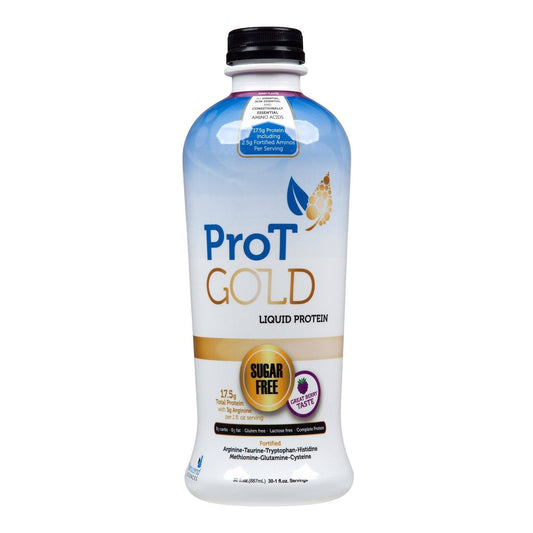 ProT Gold Berry Liquid Protein, bottle