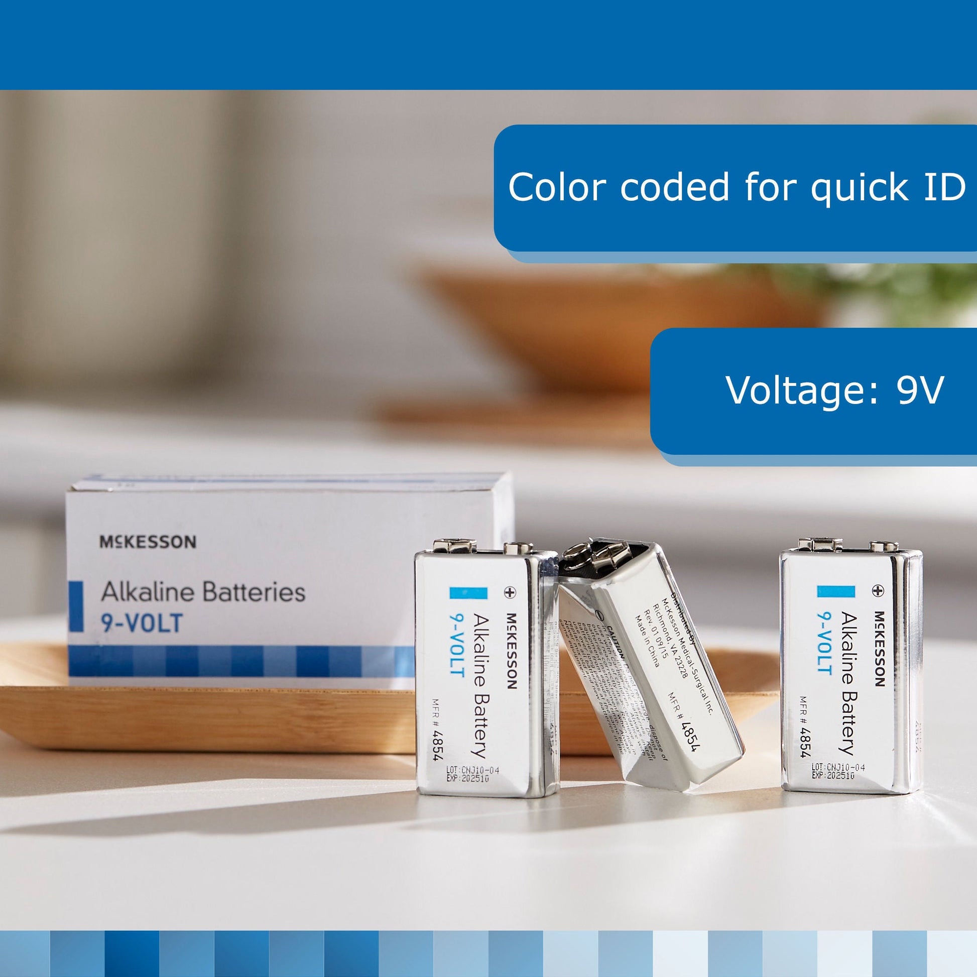 McKesson Alkaline Battery, 9V Cell