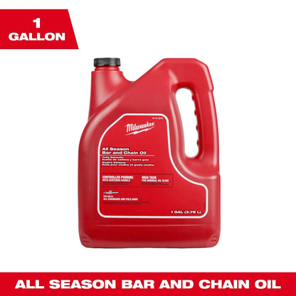 Milwaukee 1 Gallon All Season Bar and Chain Oil 49-16-2838