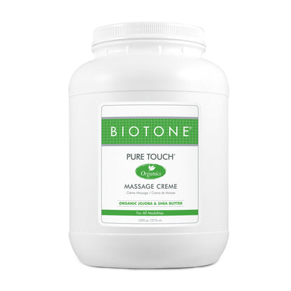 Biotone® Pure Touch Massage Crème with Jojoba Oil and Shea Butter, Jar
