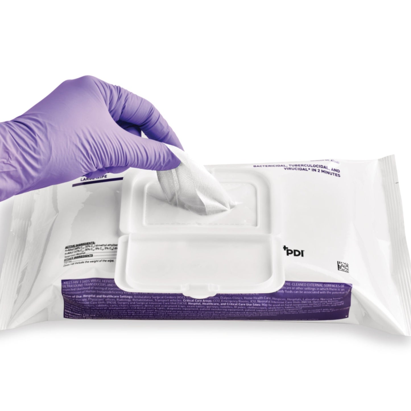 Super Sani-Cloth® Germicidal Disinfectant Wipes, Soft Pack