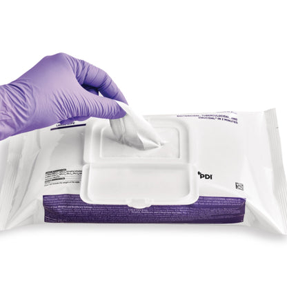 Super Sani-Cloth® Germicidal Disinfectant Wipes, Soft Pack