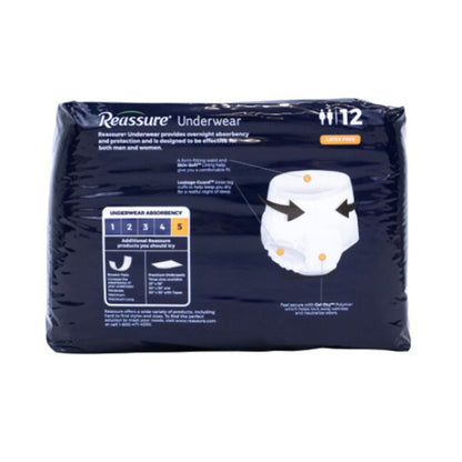 Reassure® Overnight Underwear, Incontinence, Extra Large