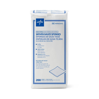 Medline Gauze Sponge, 12-Ply