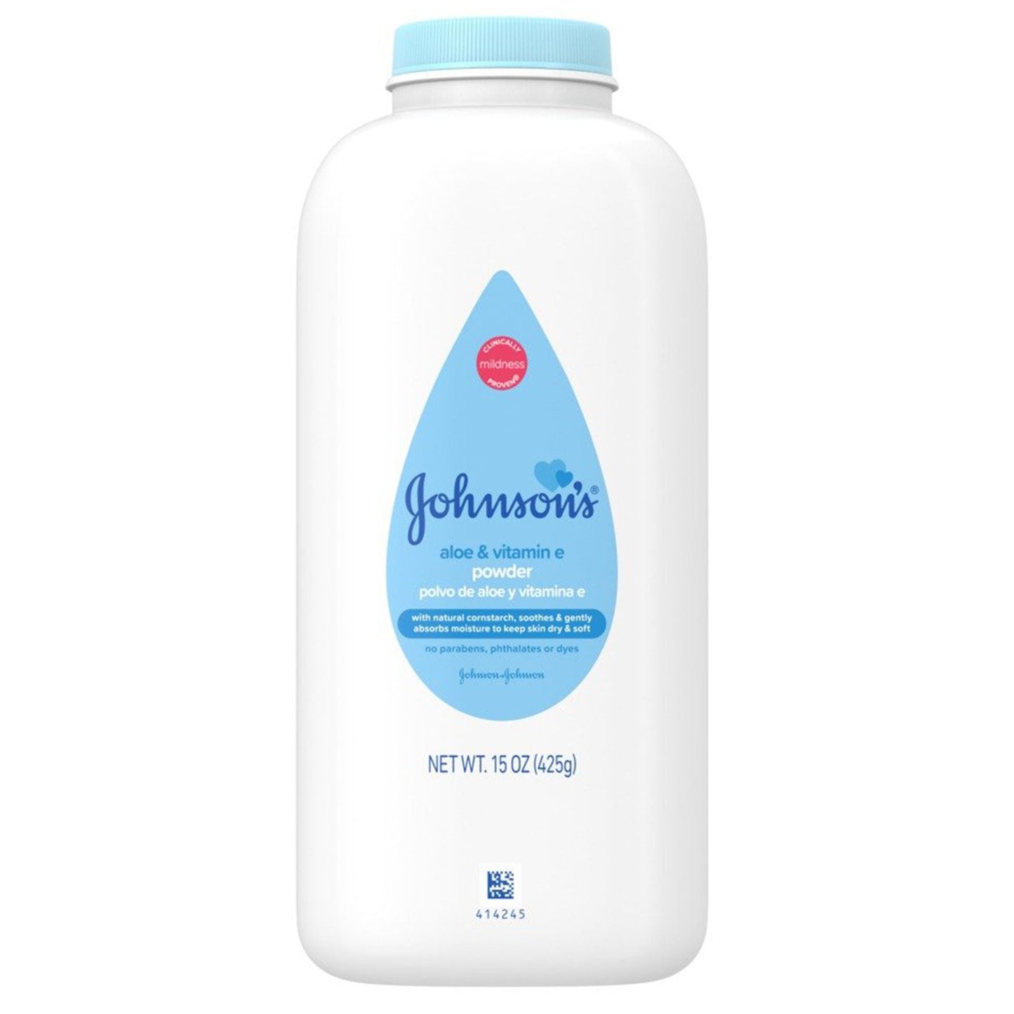 Johnson's® Aloe and Vitamin E Baby Powder, Fresh Scent