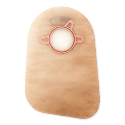 New Image™ 2-Piece Transparent Ostomy Pouch, Pre-cut to Fit Stoma, Green