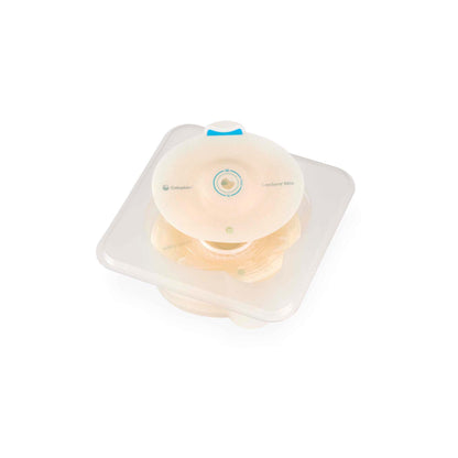 SenSura® Mio Click Convex Light Ostomy Barrier, Stoma Opening, Green Match