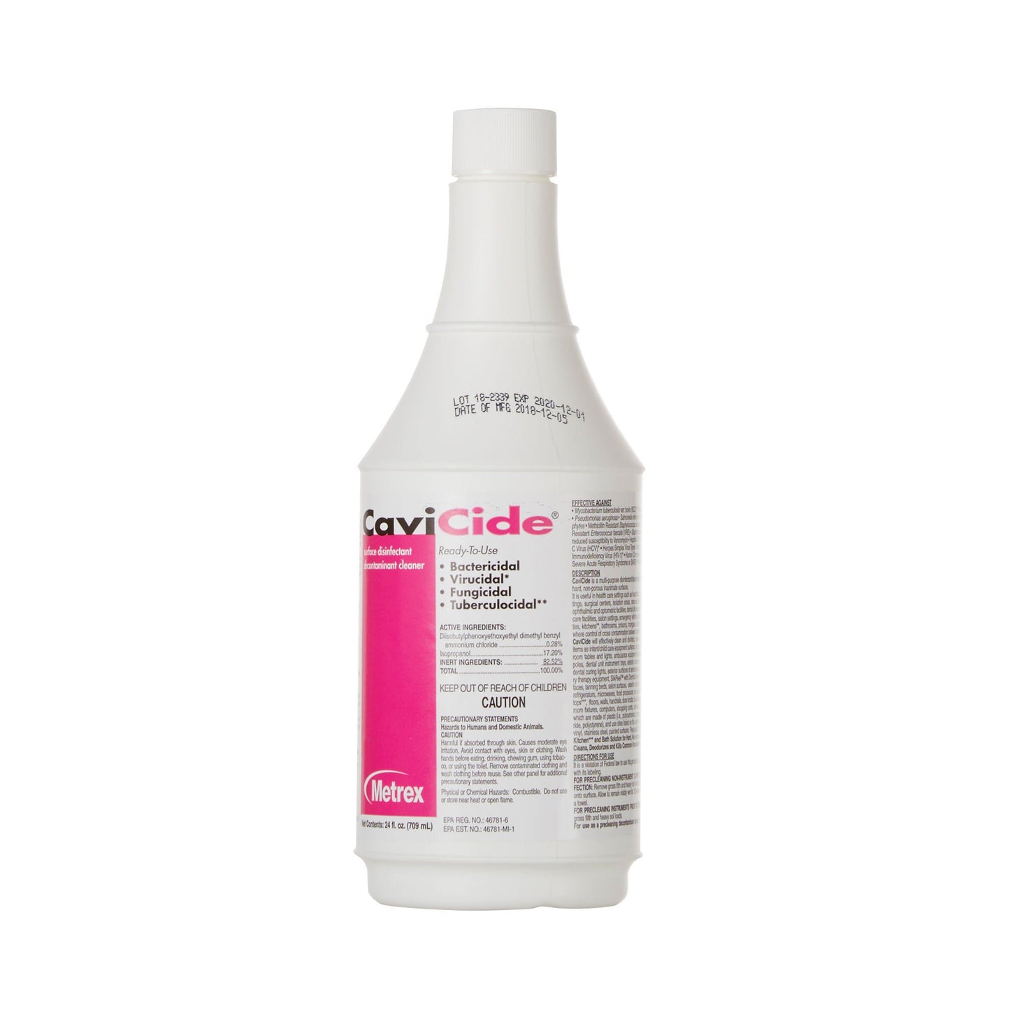 CaviCide Surface Disinfectant Cleaner, Alcohol Based