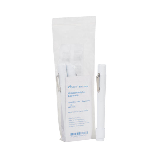 McKesson Penlight, White Light with Cobalt Filters, 4-1/2 Inch Length