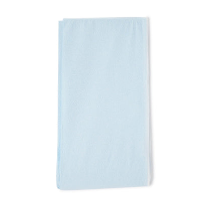 Graham Medical Blue / White Flat Stretcher Sheet