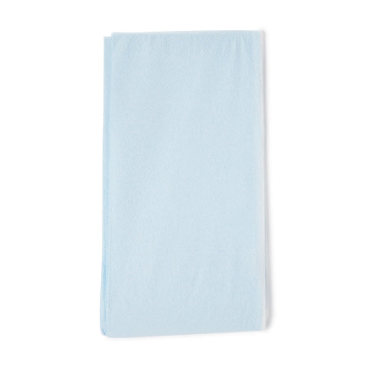Graham Medical Blue / White Flat Stretcher Sheet