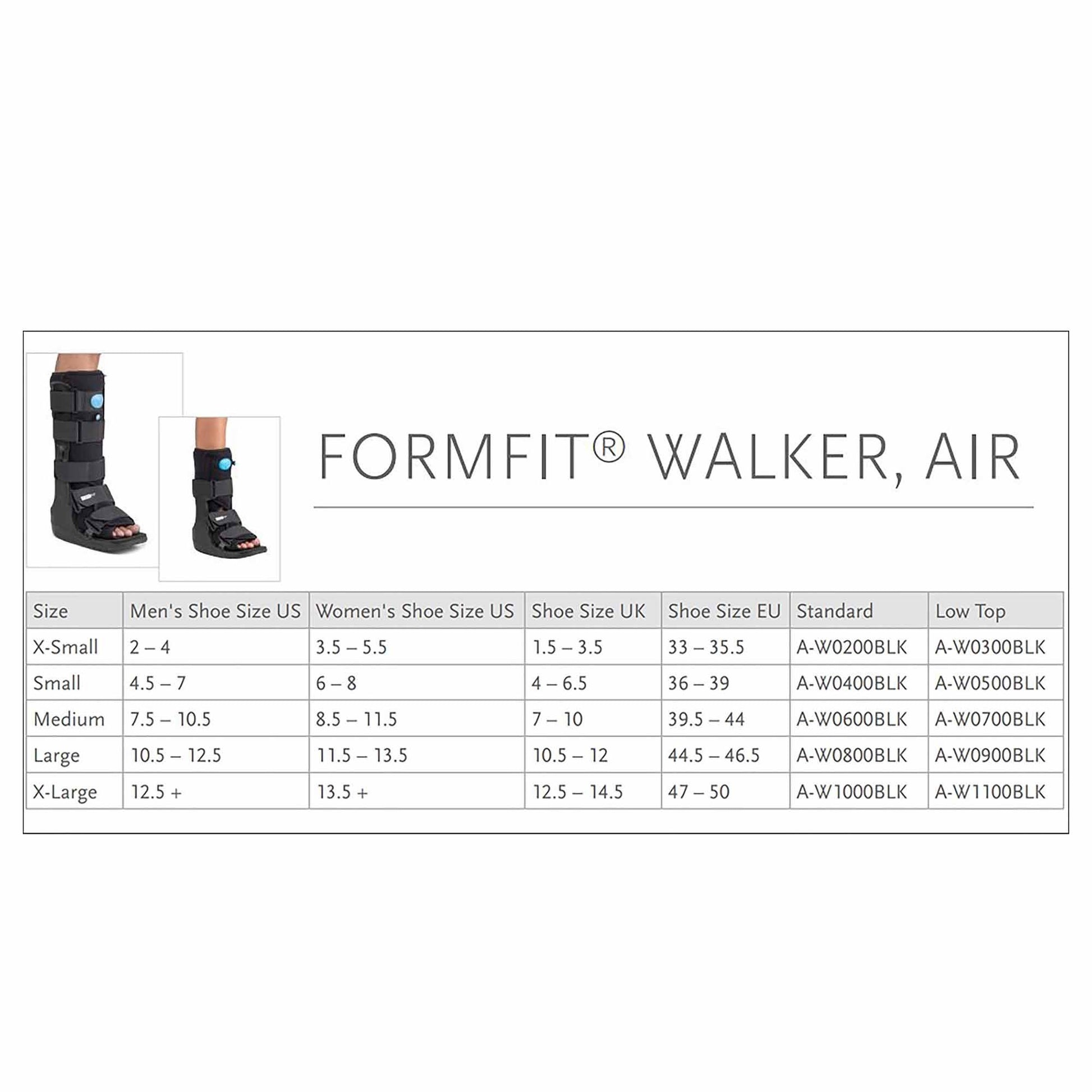Ossur Formfit® Low Top Air Walker Boot, Extra Large