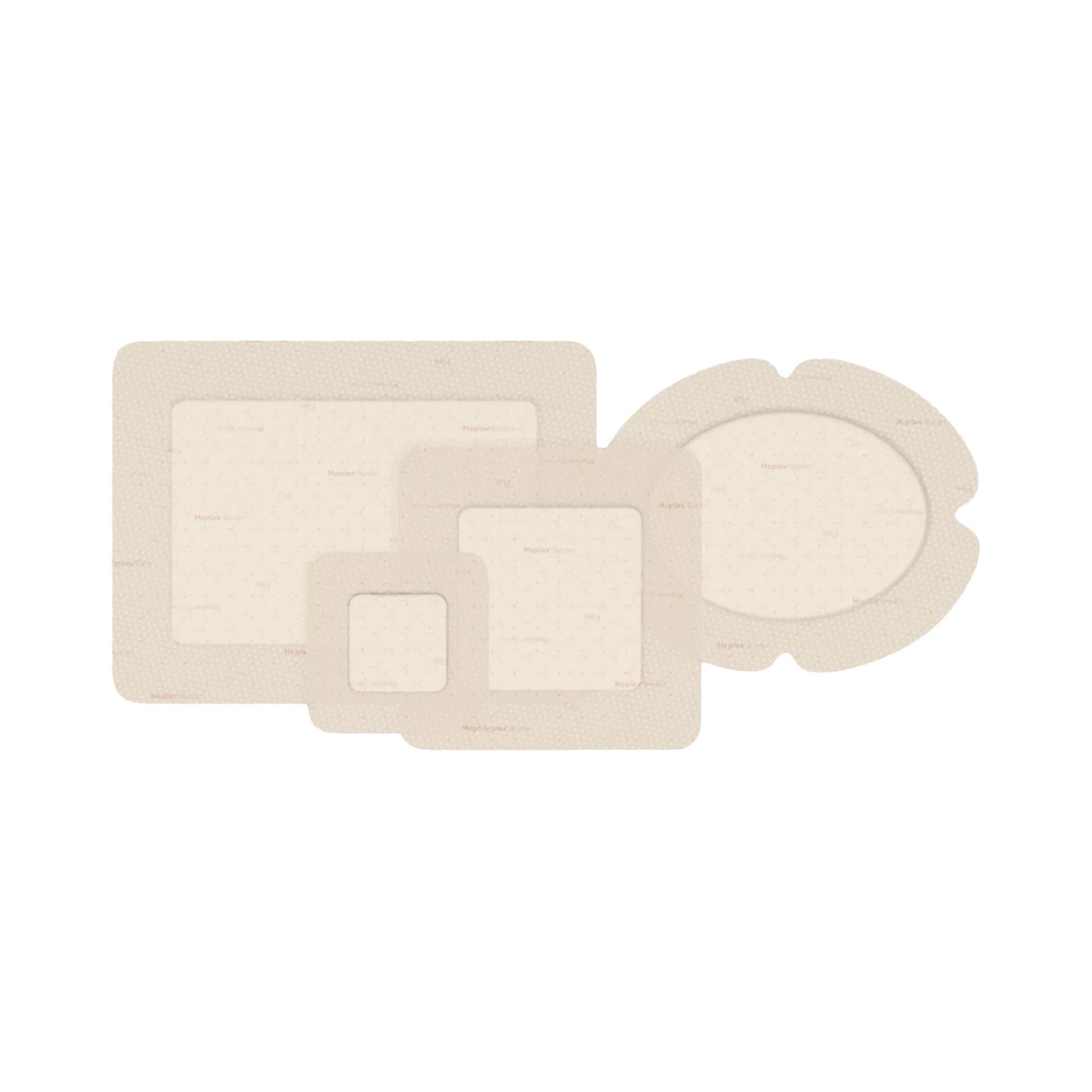 Mepilex® Border Flex Silicone Adhesive Foam Dressing