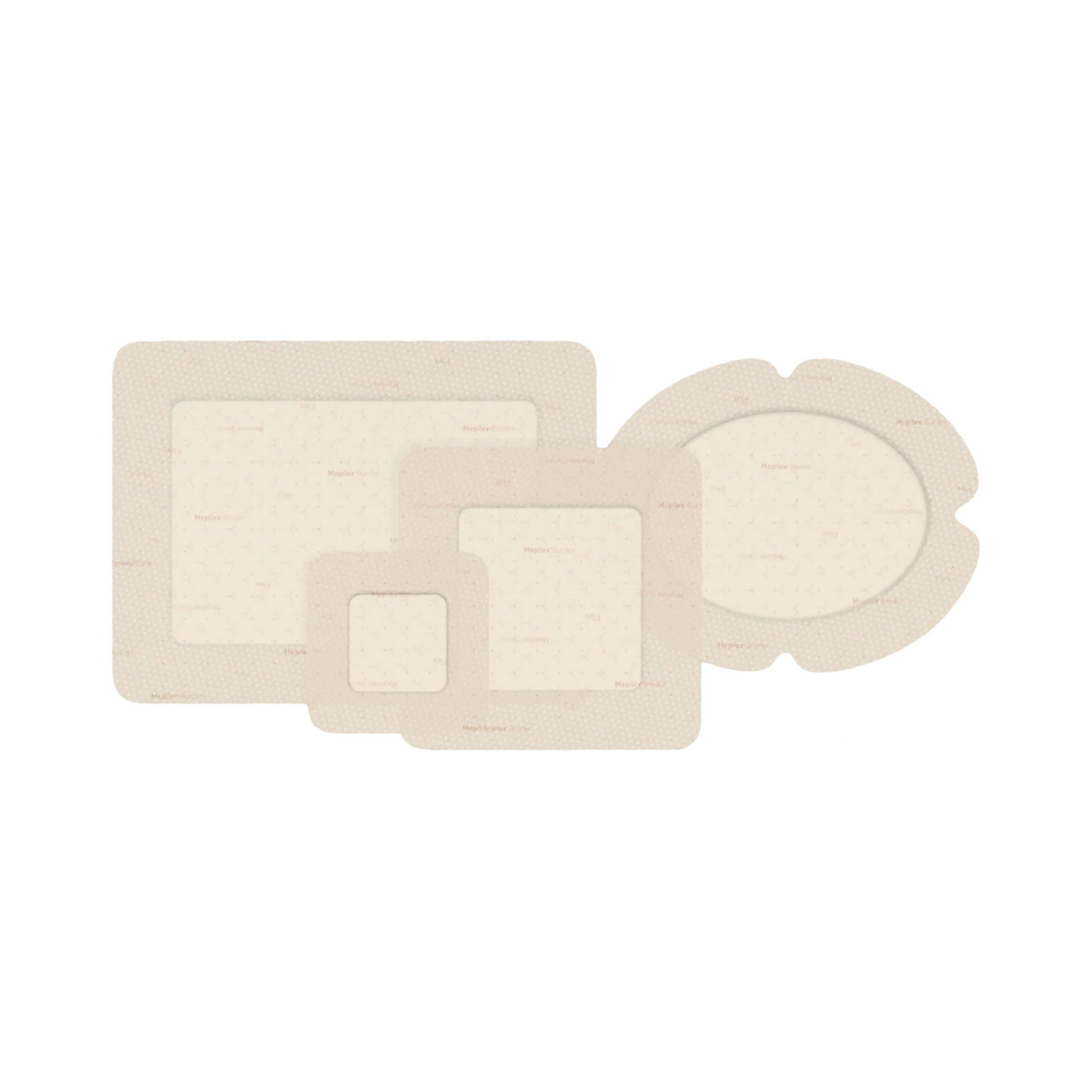 Mepilex® Border Flex Silicone Adhesive Foam Dressing