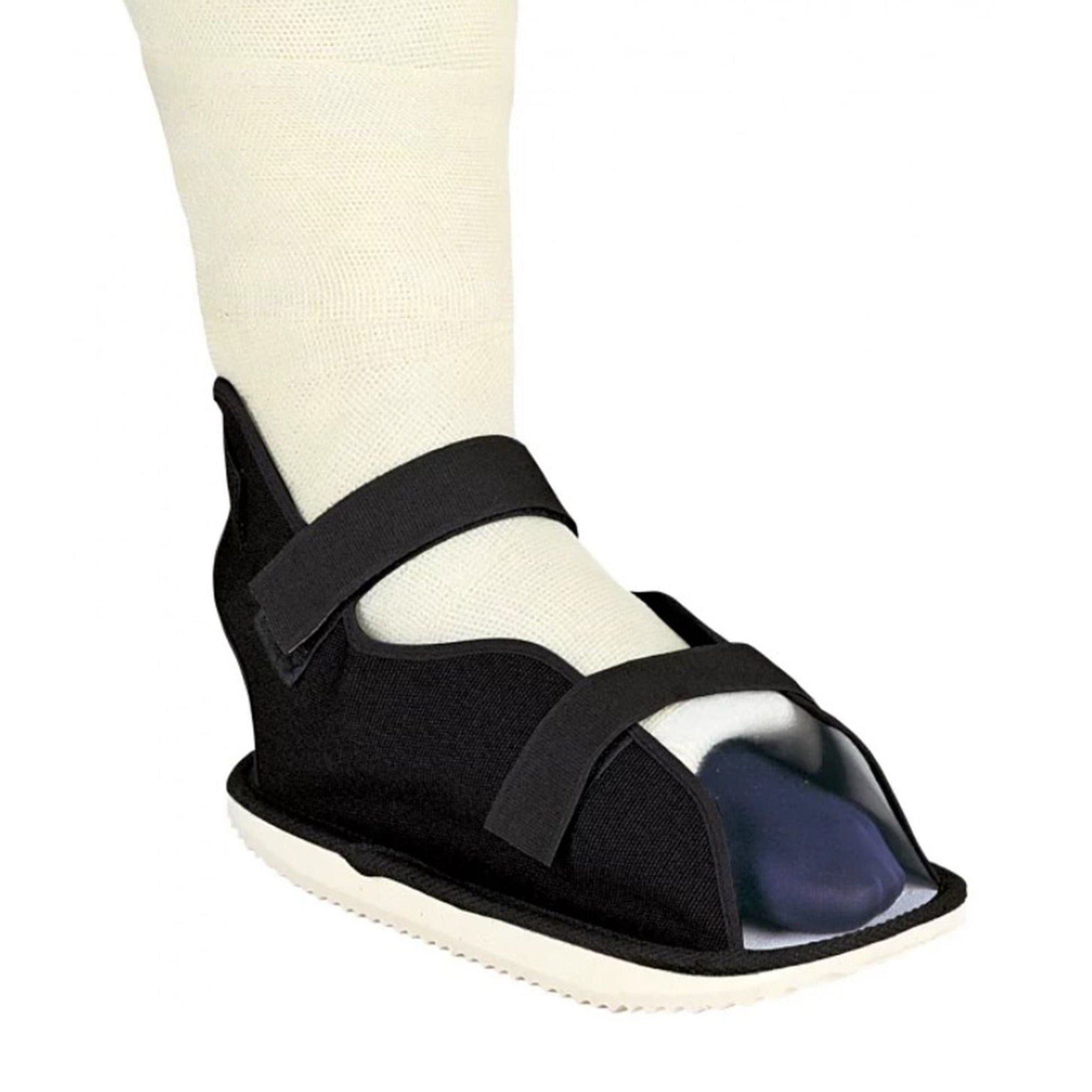 ProCare® Canvas Cast Shoe, Small, Black
