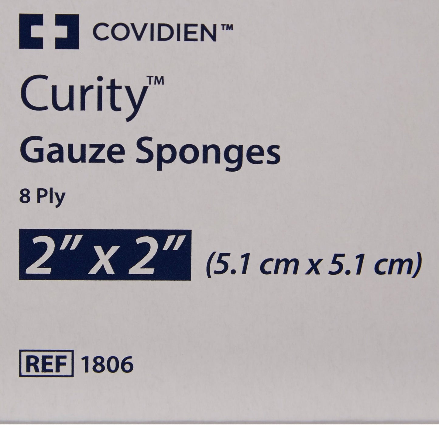 Curity™ Sterile USP Type VII Gauze Sponge, Eight-Ply