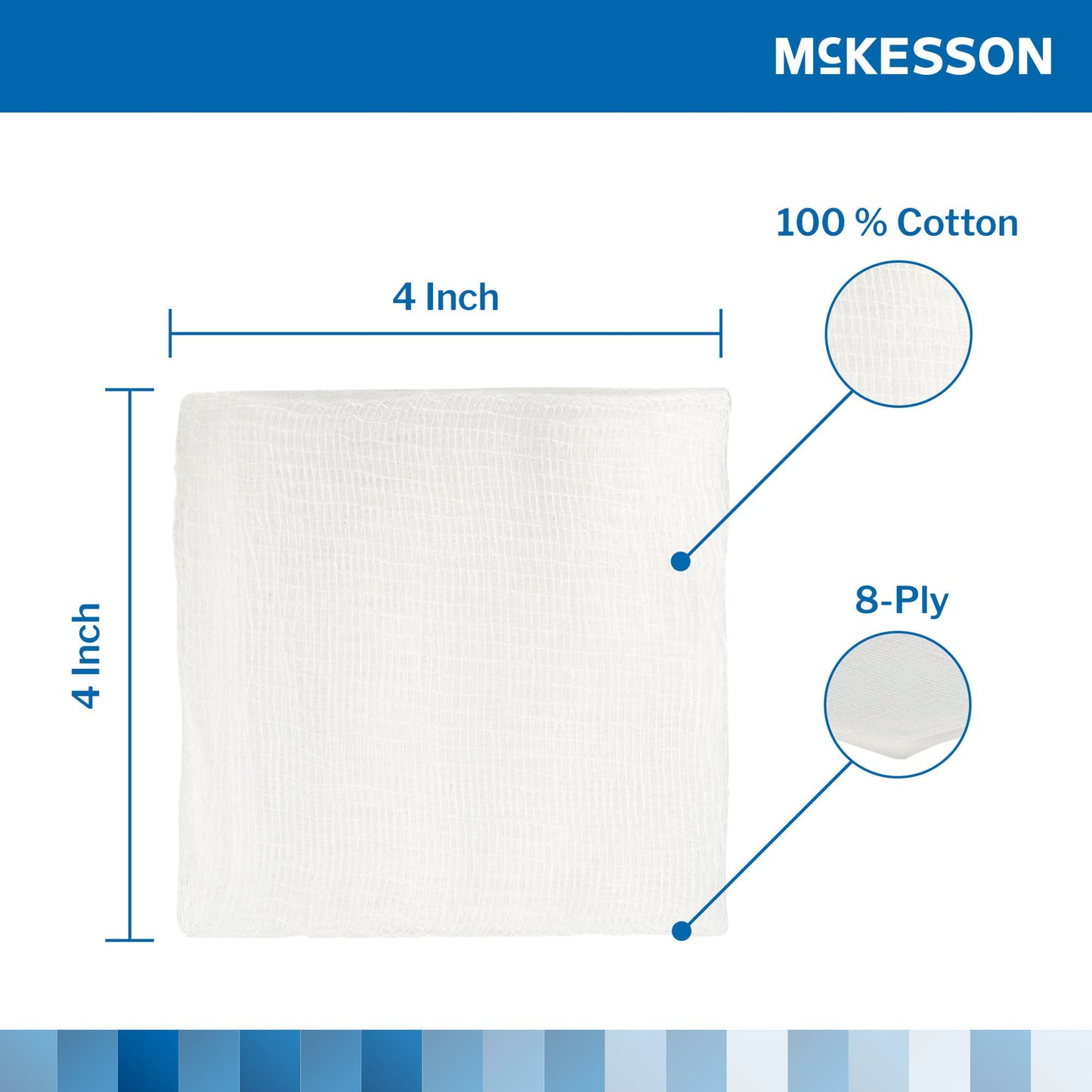 McKesson Sterile Gauze Sponge, 8-Ply