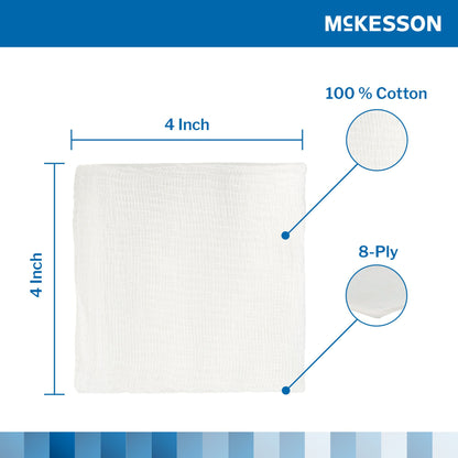 McKesson Sterile Gauze Sponge, 8-Ply