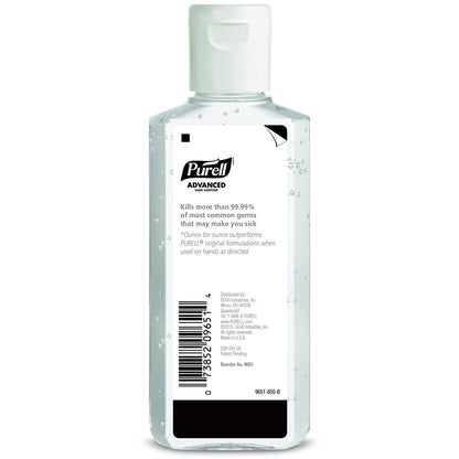 Purell® Advanced Hand Sanitizer 70% Alcohol Gel, Bottle, Fruit Scent