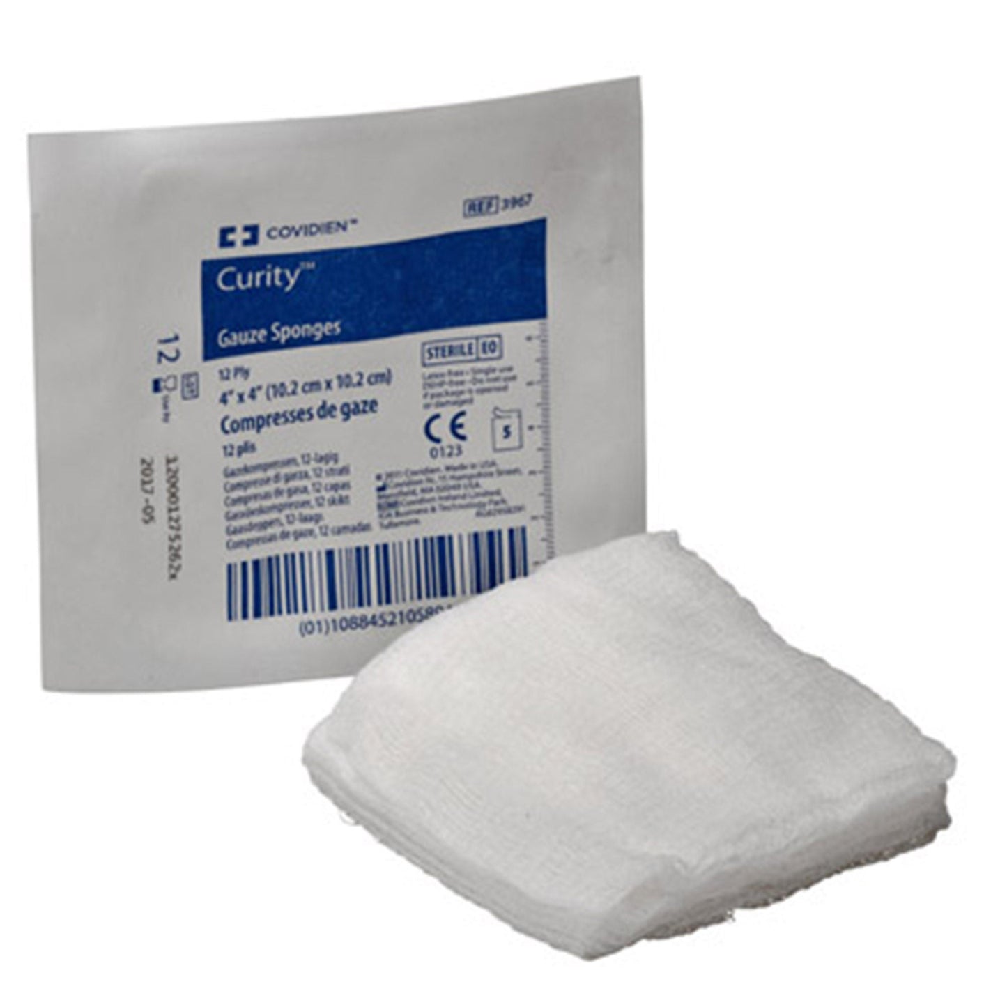 Curity™ Sterile USP Type VII Gauze Sponge, 12-Ply