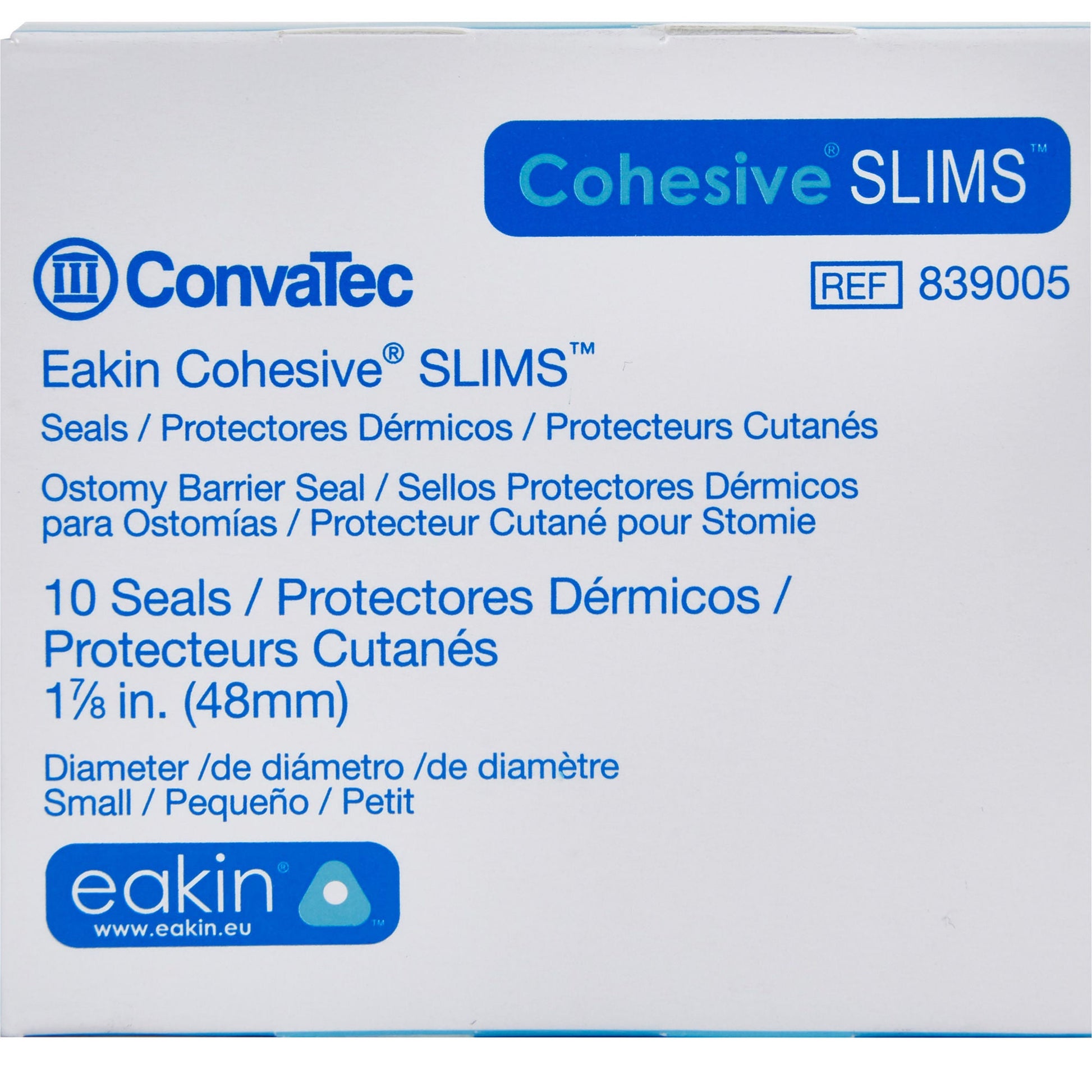Eakin Cohesive Ostomy Barrier Seal, Slim, diameter, 3mm thickness