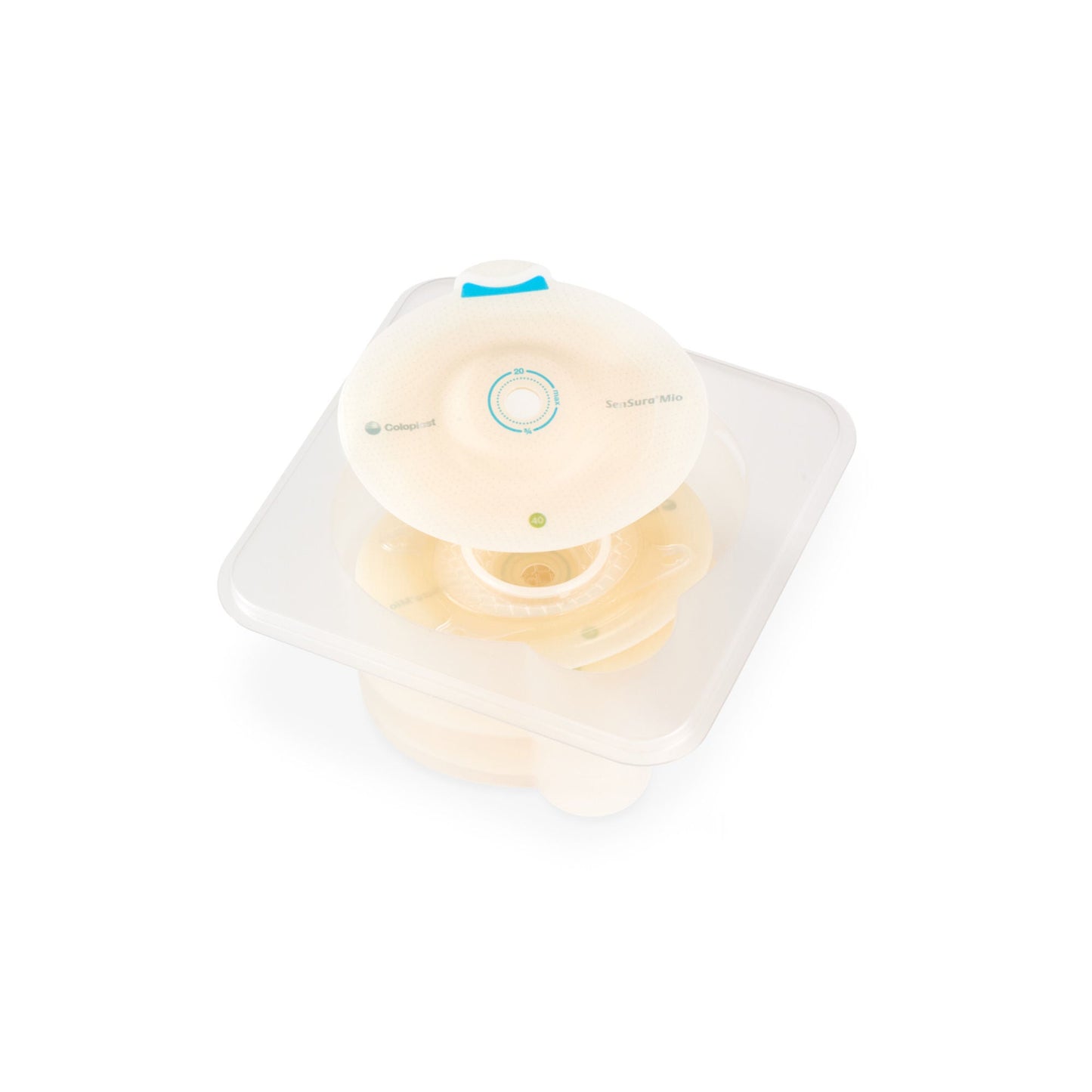 SenSura® Mio Click Convex Deep Ostomy Barrier, Trim to fit Stomas