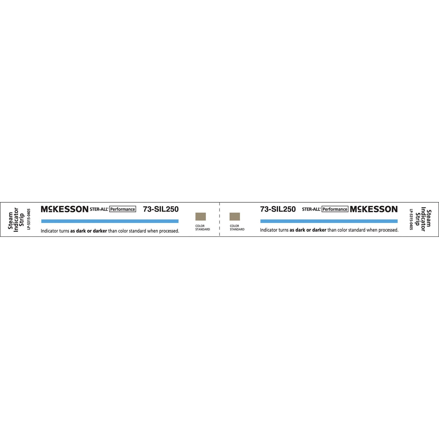 McKesson Sterilization Chemical Indicator Strip, 8 Inch