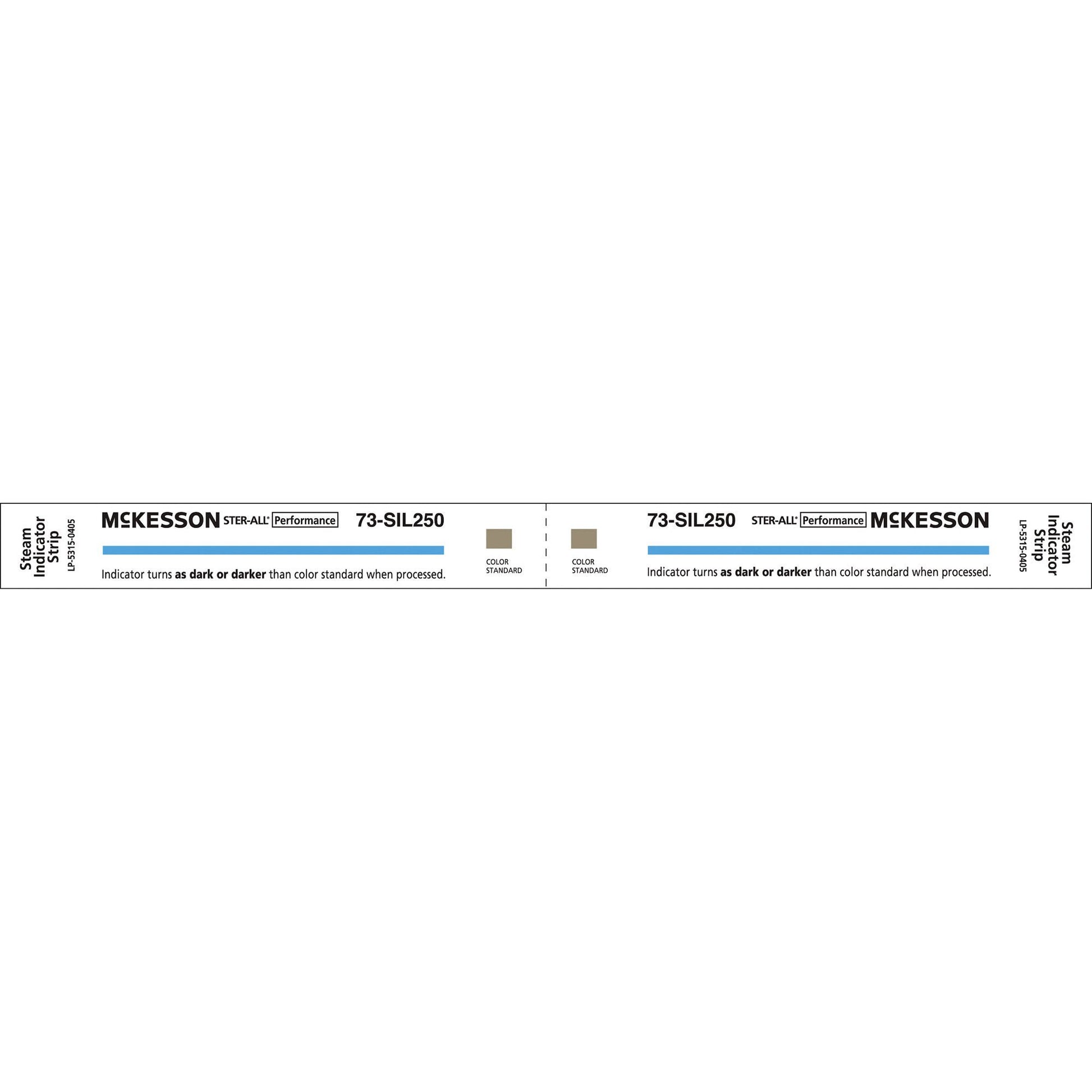 McKesson Sterilization Chemical Indicator Strip, 8 Inch