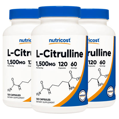 nutricost® 1500-mg L-Citrulline Capsules