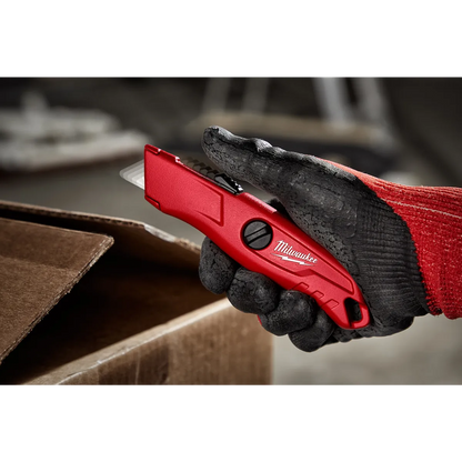 Milwaukee Self Retracting Utility Knife 48-22-1512 | 2.4 in Blade Length, Steel