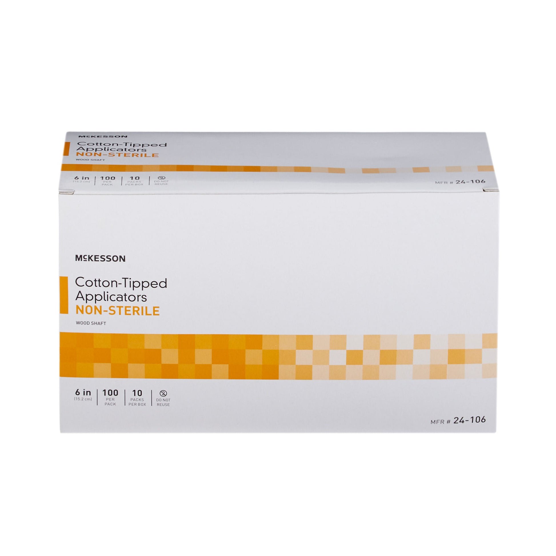 McKesson Swabsticks, Cotton-Tip, Wood Shaft