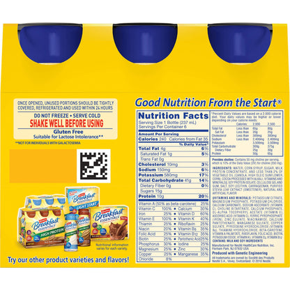 Carnation Breakfast Essentials® Chocolate Nutritional Drink, bottle