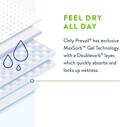 Prevail® Bariatric Ultimate Absorbency Incontinence Brief, Size A