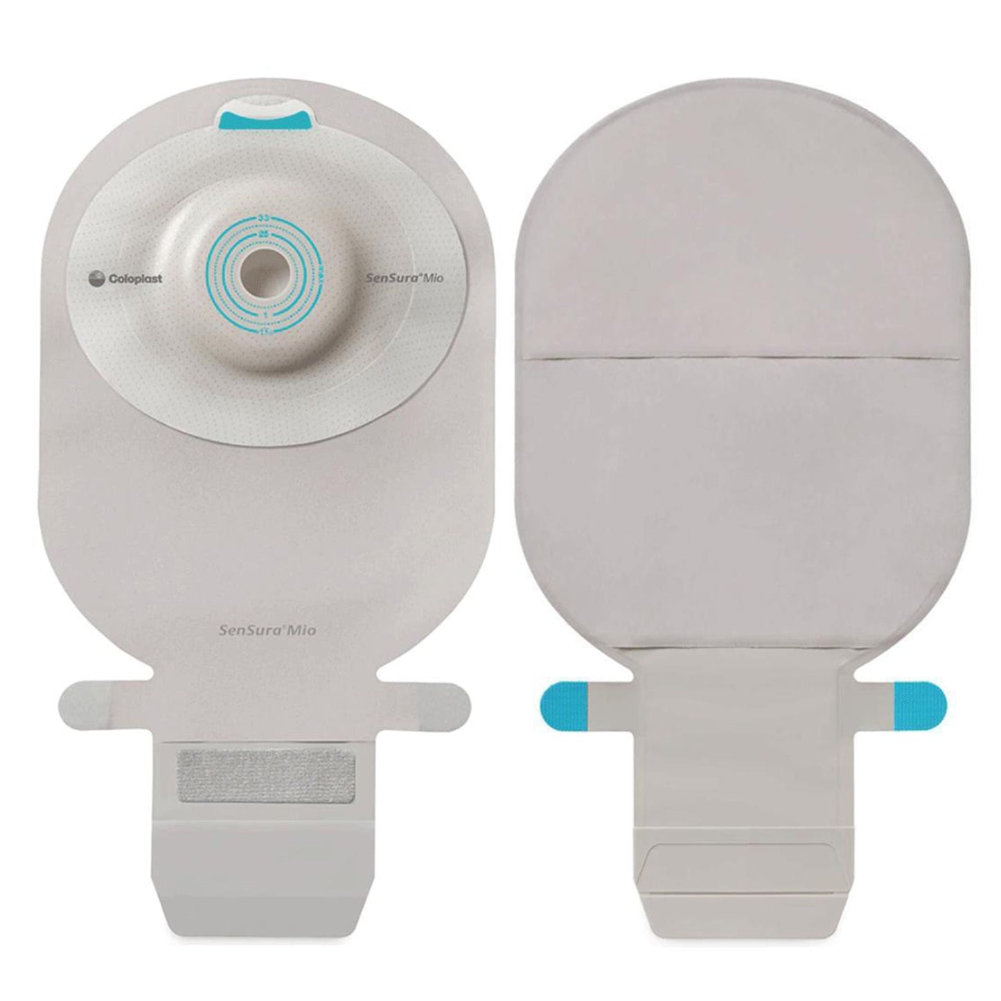 SenSura® Mio Flat Opaque Ostomy Pouch, Stoma