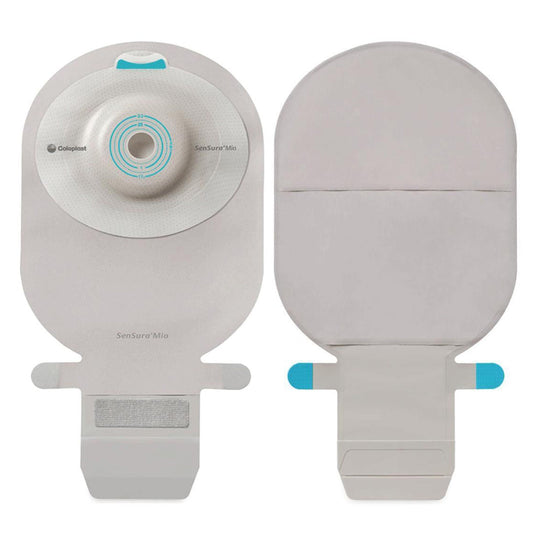 SenSura® Mio Flat Opaque Ostomy Pouch, Stoma