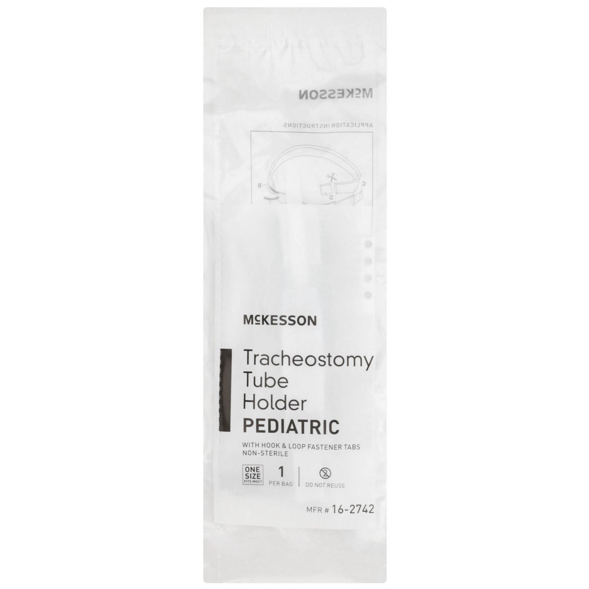 McKesson Tracheostomy Tube Holder, Pediatric